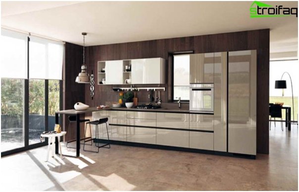 Kitchen furniture from Ikea (linear layout) - 4