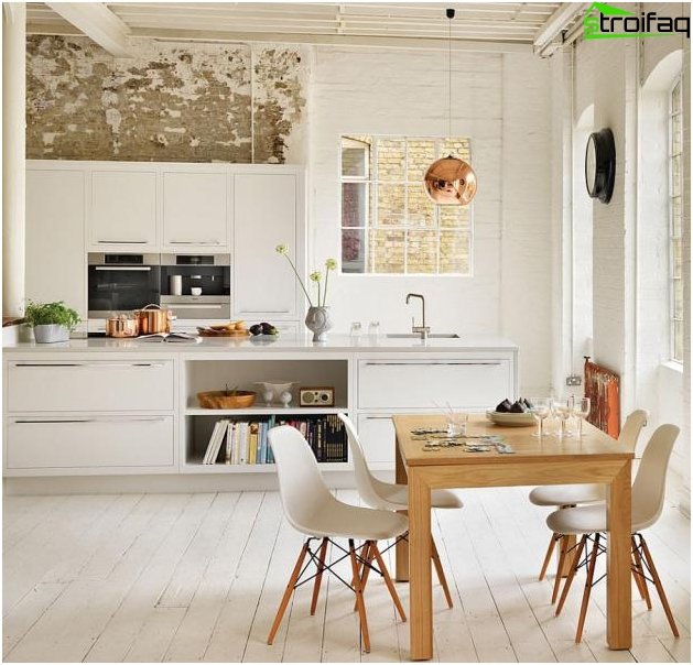 Dining table in the kitchen 1