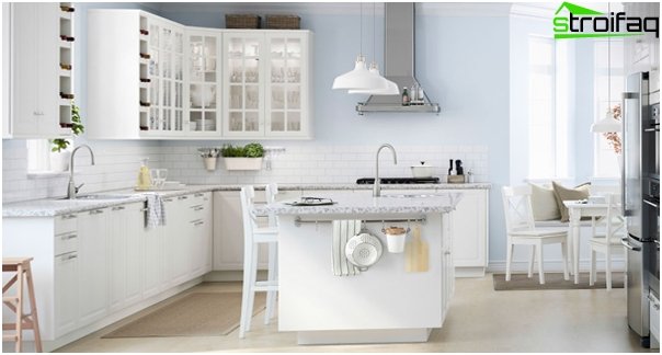 White kitchen from Ikea - 1