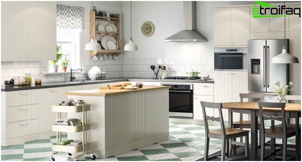 White kitchen from Ikea - 2