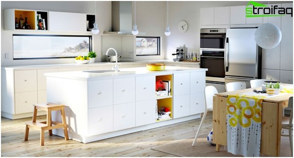 White kitchen from Ikea - 3