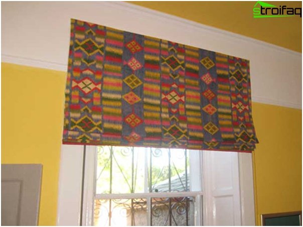 frameless Roman curtains - 3