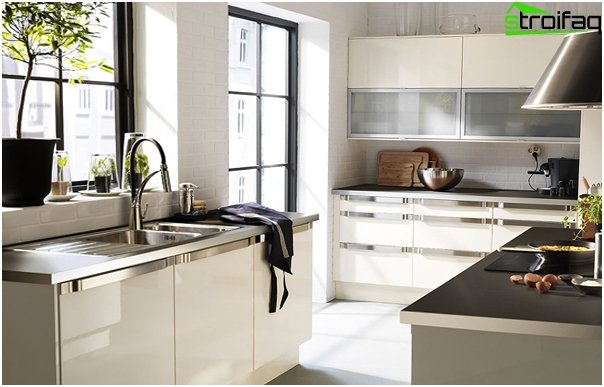 Kitchen furniture from Ikea (white) - 5