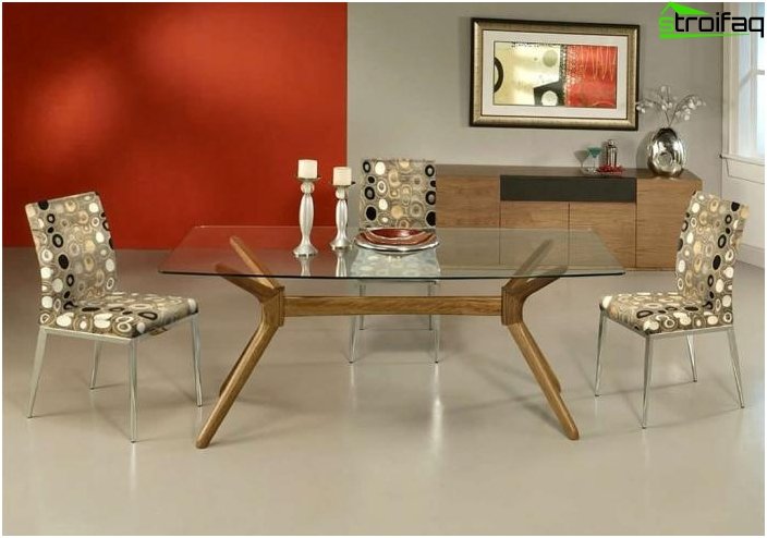 Rectangular Shape Dining Table - 1