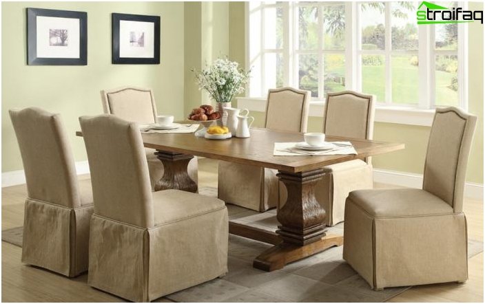 Rectangular dining table - 2