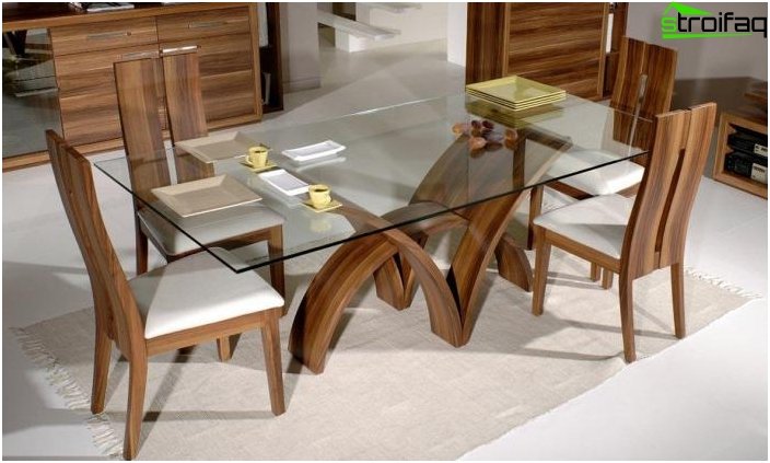 Rectangular Shape Dining Table - 3