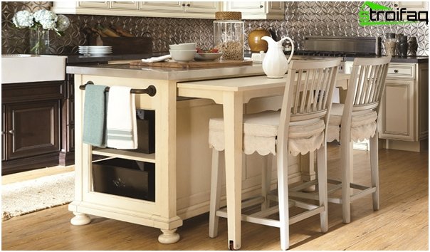 Furniture for the kitchen (island table) - 1