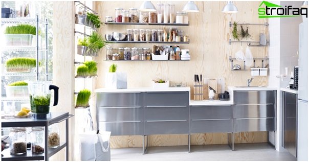 Metal kitchen from Ikea - 2