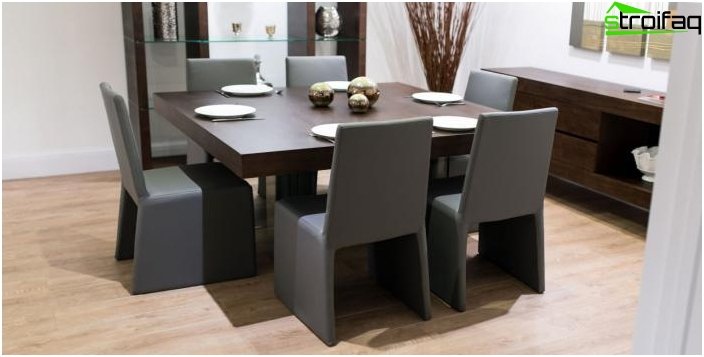 Square Shape Dining Table - 4