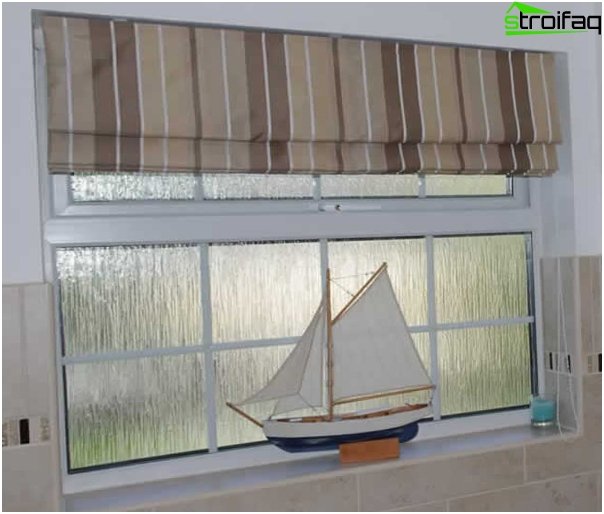 nautical style roman blinds - 1