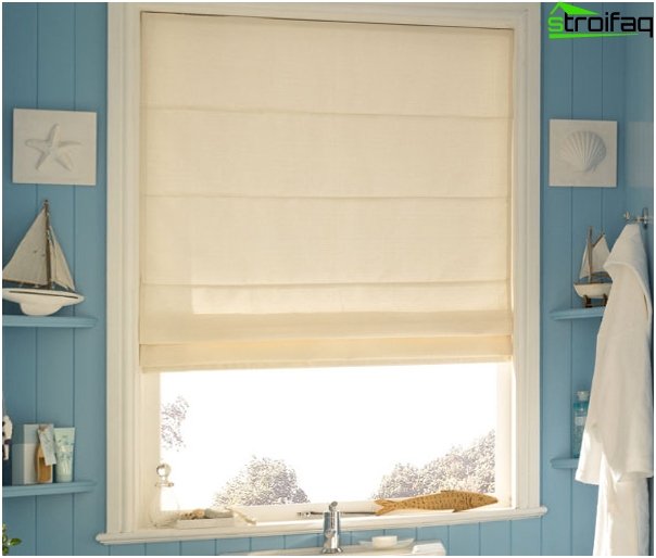 nautical style roman blinds - 4