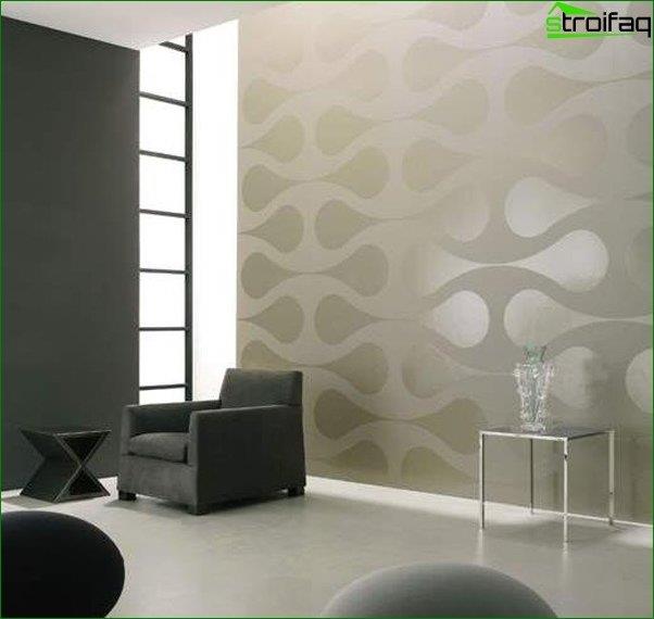 Design wallpaper for the hall