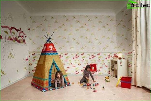 Medium size kids room