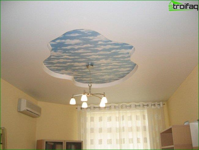 Fotografija stropa od gipsane ploče