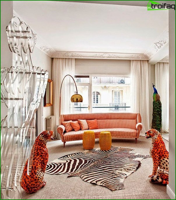 Obývací pokoj v moderním stylu (fúzní nábytek) - 4