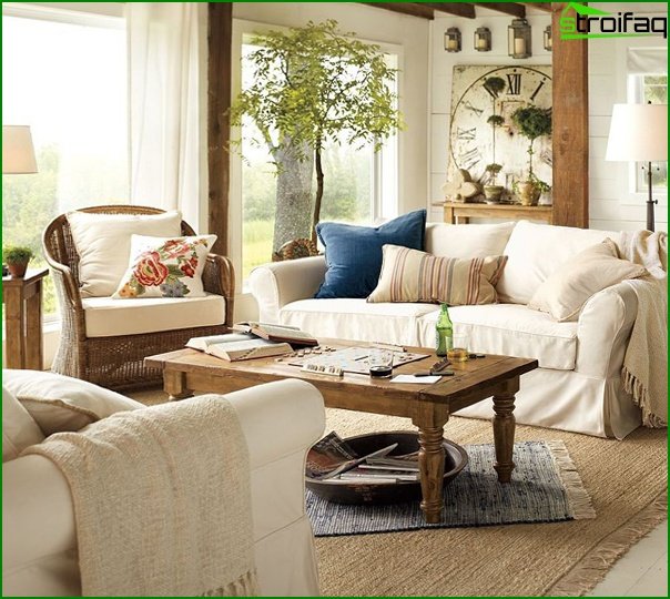 Living room furniture in a modern style (eco style) - 5