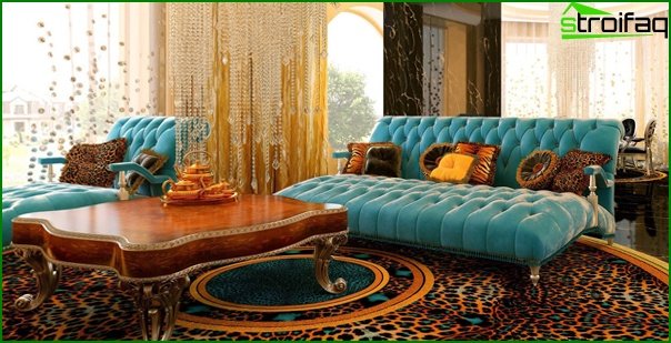 Living room furniture in a modern style (art deco) - 4