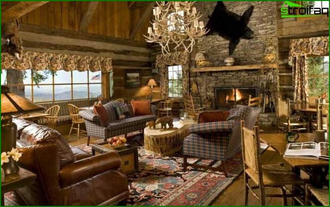 Country style in the interior