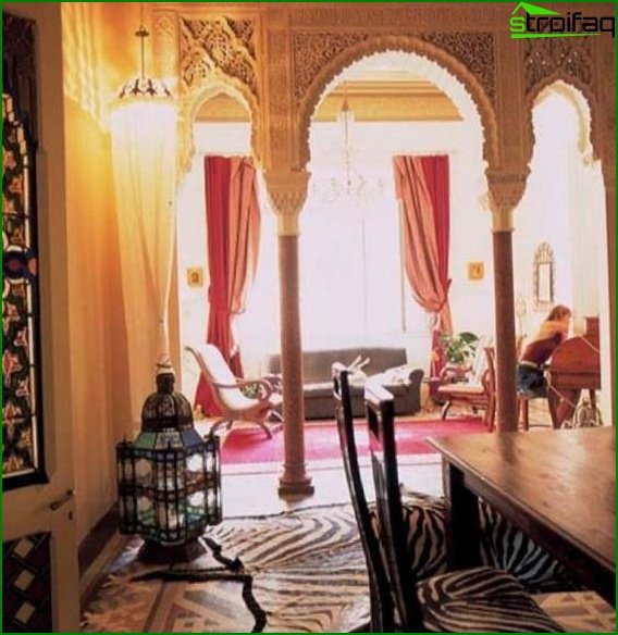 Arabic style in the interior