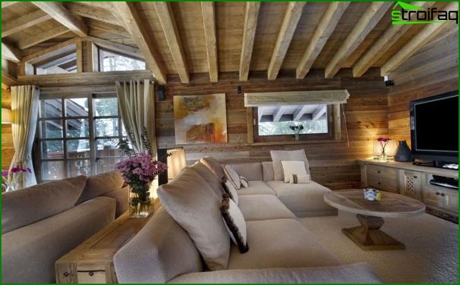 Chalet style interior