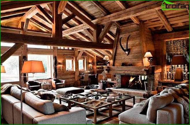 Chalet style interior