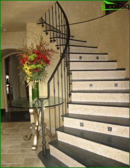 Provence style stairs