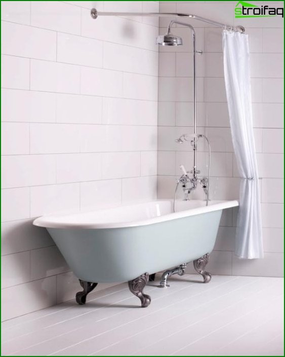 Shower with bathtub - 3