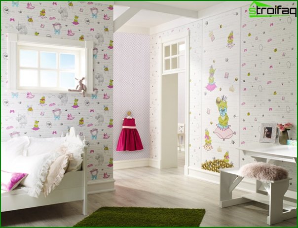 Non-woven wallpaper for children - 1