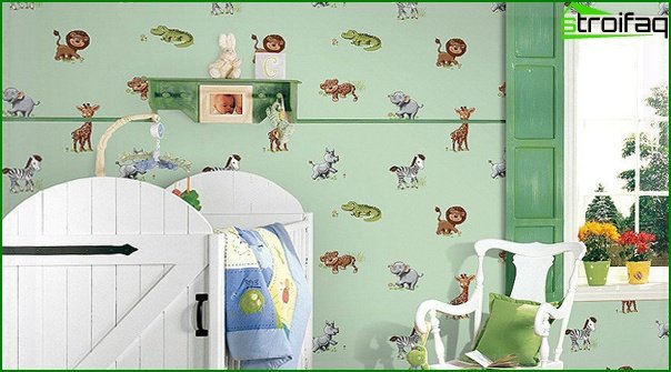 Non-woven wallpaper for children - 2