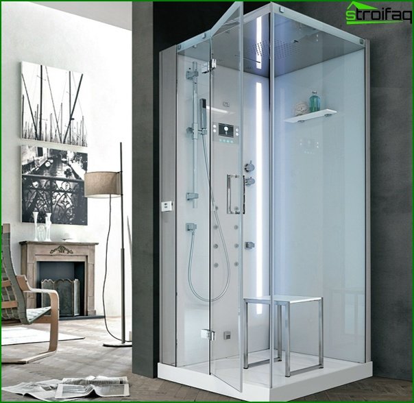 Shower cabin with hydromassage - 3