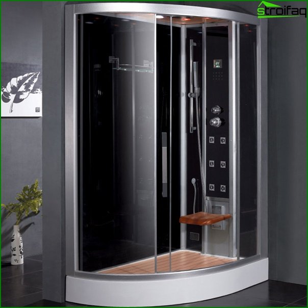 Shower with steam generator - 1