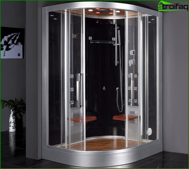 Shower with steam generator - 4