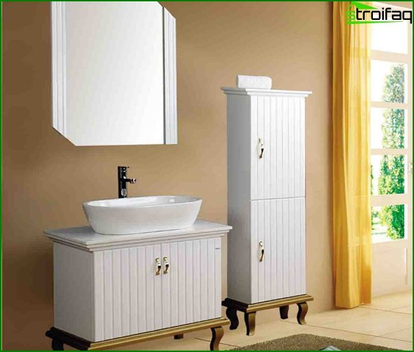 Wooden bathroom furniture - 3