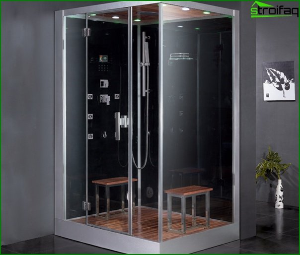 Shower with steam generator - 5