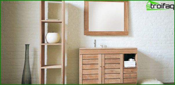 Wooden bathroom furniture - 4