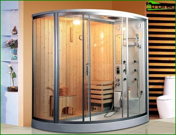 Built-in sauna - 1