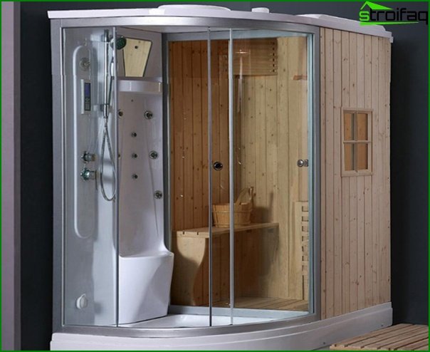 Built-in sauna - 4