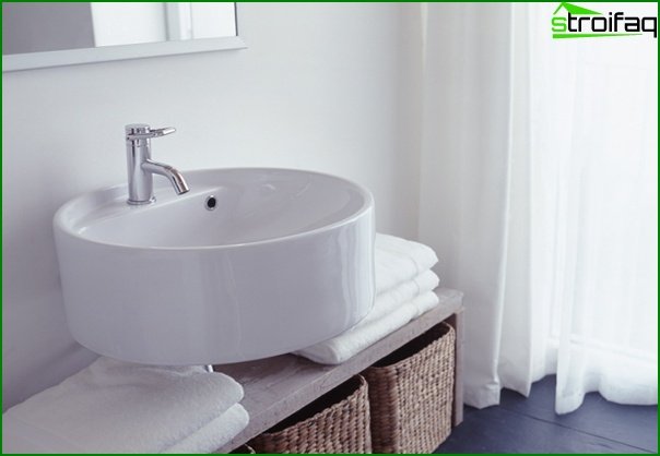 Furniture for a bathroom from plastic - 3