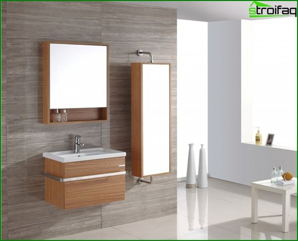 Muebles para el baño de MDF / Tablero de partículas - 1