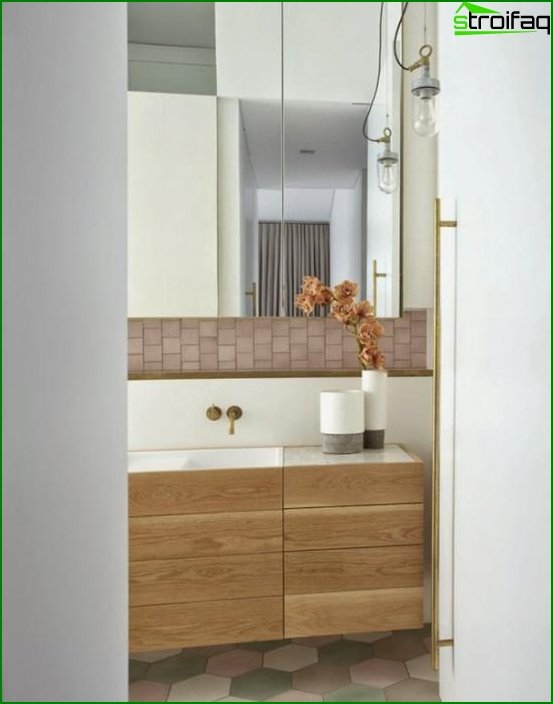 Furniture for a bathroom from MDF / Particleboard - 2