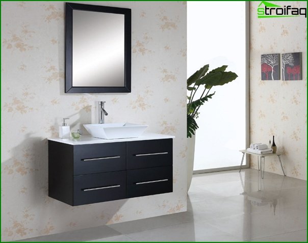 Furniture for a bathroom from MDF / Particleboard - 3