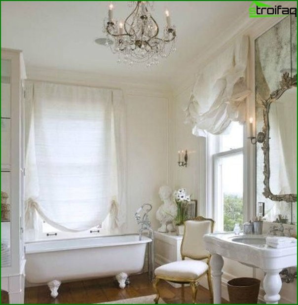 Klassiske møbler i badeværelset - 1