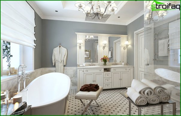 Muebles de baño de estilo clásico - 1