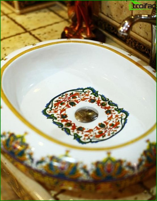 Furniture for a bathroom in ethnic style - 2