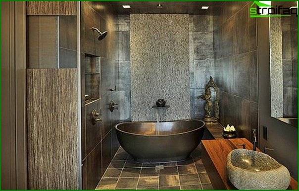 Furniture for a bathroom in ethnic style - 5