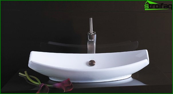 Conventional bathroom sink - 5