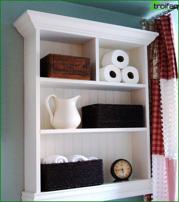 Cabinets in the bathroom - 3