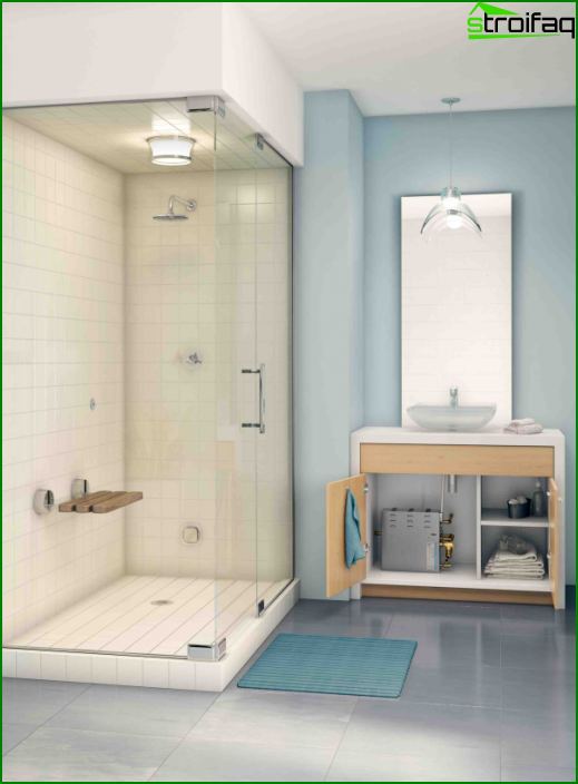 Shower with steam generator - 3