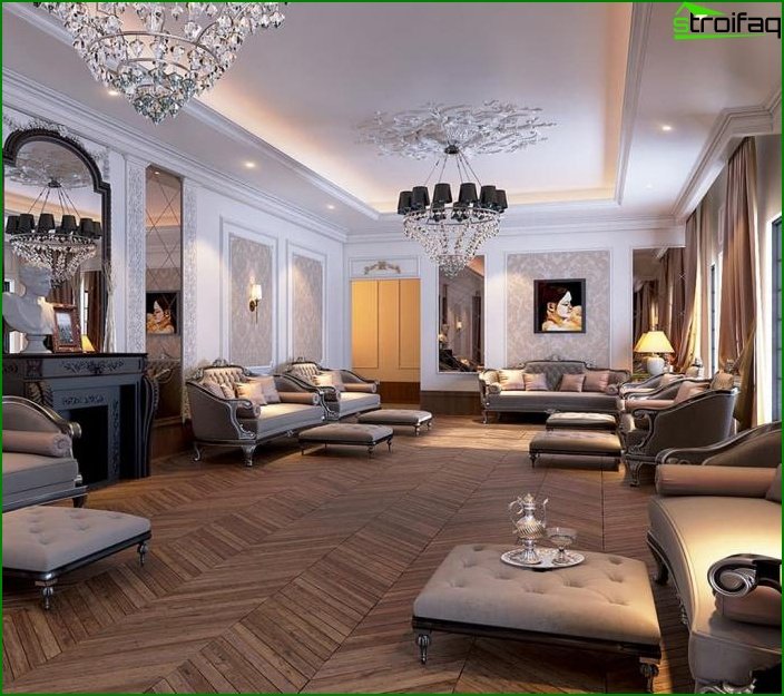 Classic style living room 12