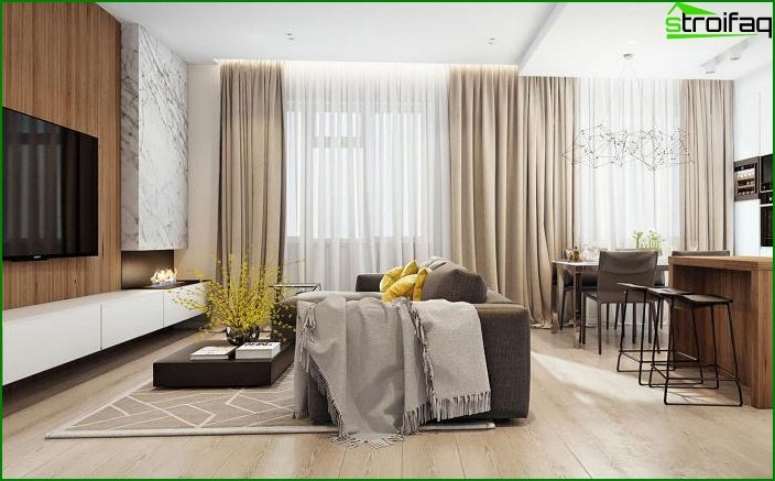 Living room in a modern style 7